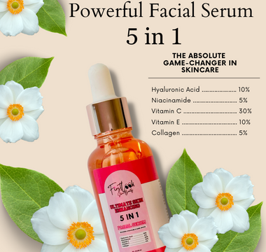 Unleash Your Skin's Potential with FirstLook Skin+Beauty's Ultimate Skin Enhancing 5 in 1 Facial Serum